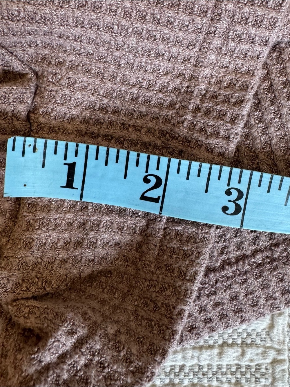 Knix Waffle Knit Lounge Shorts Dusty Mauve Relaxed Fit S/M - Picture 9 of 9